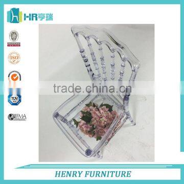 Chinese wholesale folding and transparent napoleon chair