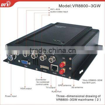 full D1 120fps 3g gps car dvr with ce, fcc, RoHS certificate