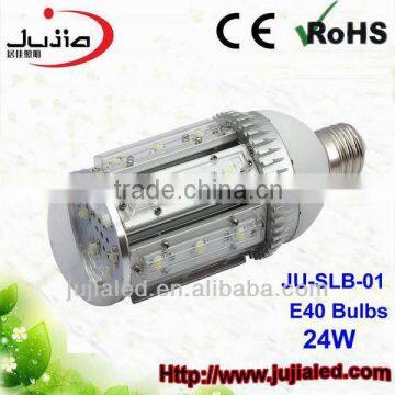 wholesale competitive price zhongshan china 2013 hot sell best quality e40 led street light 24w