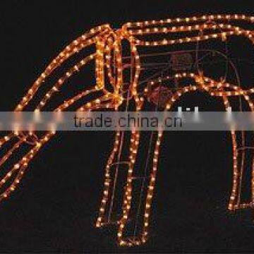 Decorative christmas deer light