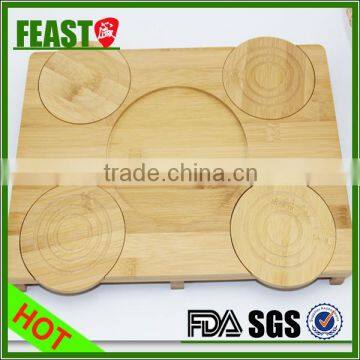 2015 Unique Customized Ceramic Tea Maker With Bamboo Tray photo-3