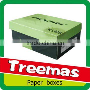 Customize packaging and printing corrugated paper shoe boxes supplier in Guangzhou China