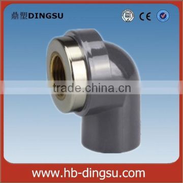 Hot-sale grey pvc pipe elbow pvc pipe fittings for water supply