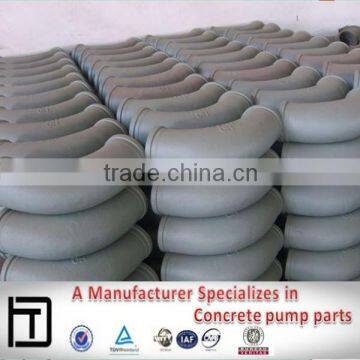 concrete pump wear resisting boom delivery pipe elbow