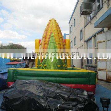 beautiful maize inflatable rock climbing