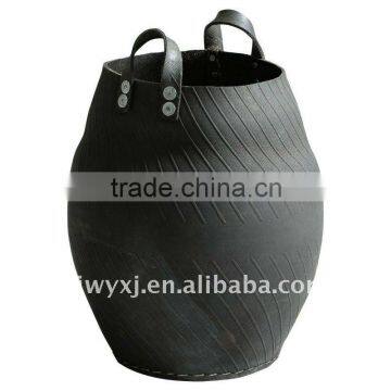 recycled tire basket rubber storage bucket Planting basket Tyre rubber pail