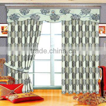 China luxury european style window curtains round curtain pole