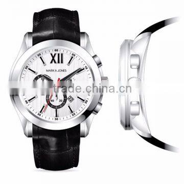2016 24 mm Genuine Leather Miyota OS20 Sport Watch photo-5