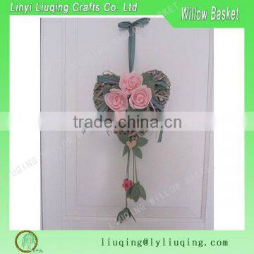 Wholesale Wicker Hearts Wicker Tree Decoration