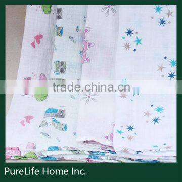 SZPLH Bamboo Baby Muslin Wrap Blanket