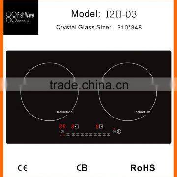 High and Low Voltage Protect 2 Zones Induction Cooker photo-1