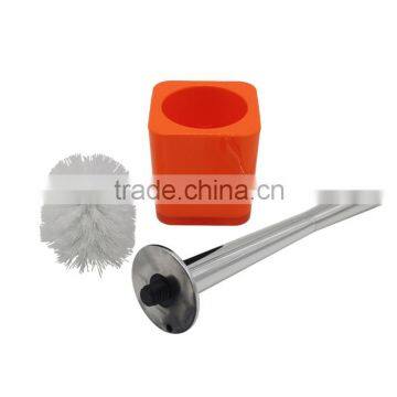 Removable unique toilet brush set