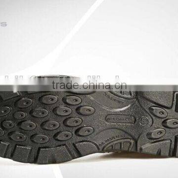 Low-cut Suede Split Leather With Nylon Mesh Steel Toecap Safety Shoes