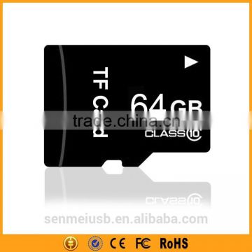 Wholesale High Speed Class 10 tf card 64gb                        
                                                Quality Choice