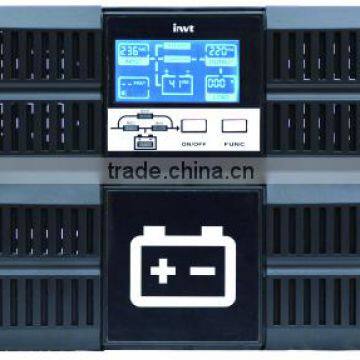 CE certificate 10kva 10000va 110v 220v rack mount ups 10kva external battery pack ups