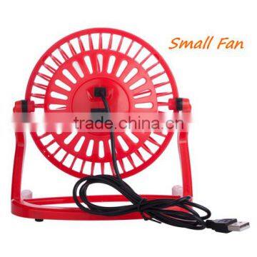 USB Powered Portable Small Fan with Free Angle Adjustment, Rechargeable Mini Fan for Sale