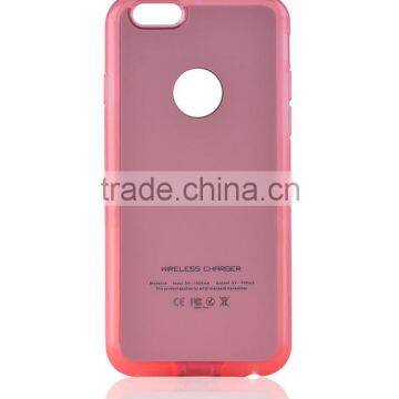 New Qi Wireless Charger Receiver TPU Soft Silicone Wireless Charging Case Cover For IPhone Power Charging Transmitter photo-2