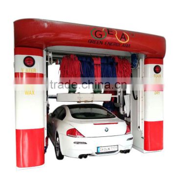 Best selling high pressure automatic gantry type car wash machine DXC(A)-541 five brushes with CE for cars and suv