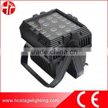 Waterproof 20X15w 5 in 1 rgbwa led par stage lighting with barndoor