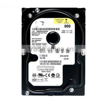 3.5"80GB 4F797 Hard Drive WD800BB-75JHC0 WMAM9J840295 HDD For Dell