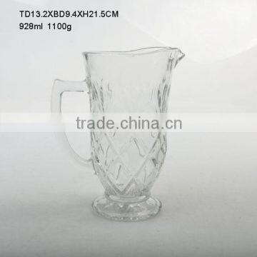 cheap clear glass beer mug with high quality