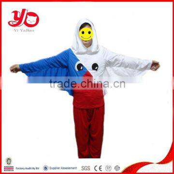 Adult Plush mascot costumes, plush costume flag adult, custom made costumes flag for adults