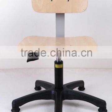 plywood industrial chair plywood cleanroom chair plywood lab chair