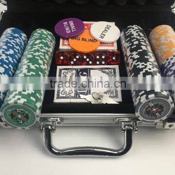 Trademark Poker 500pc 11.5g Casino Ace Poker Chips Set in Aluminum Case Quality Choice photo-4