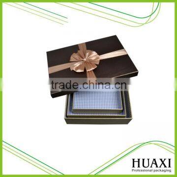 Clothing Store Luxury High Quality Cardboard Paper Box for Tie and Shirt