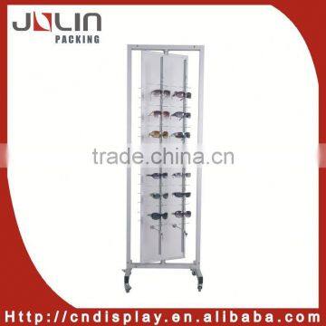 free standing glasses display