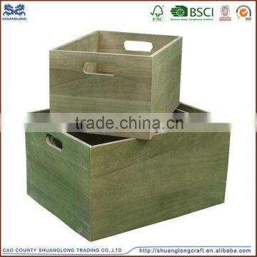 Hot selling New Design Customized crate wood box