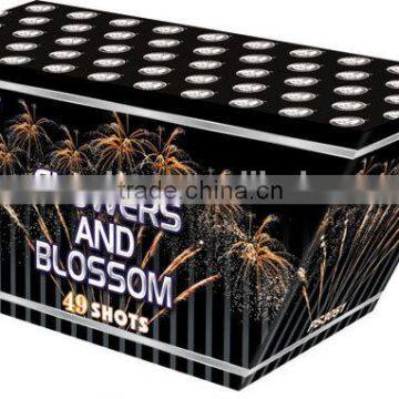 1.4G 1000gram 49shots consumer fireworks cakes