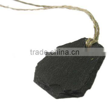 Natural Slate Stone Home and Garden Hanging Ornament photo-6