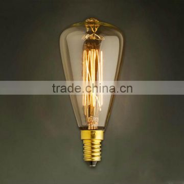 Hot Selling 25W Edison Bulbs Tungsten Filament 110V ST48 Vintage Bulb Light