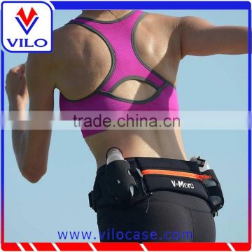 Waterproof running belt/ walking belt/ hiking hydration bag