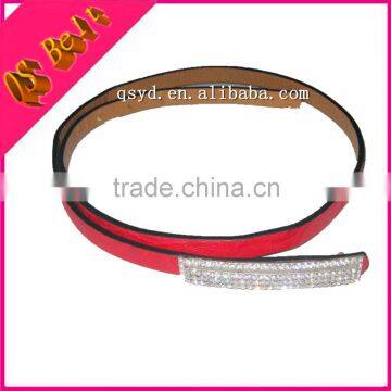 Russian Full Rhinestone Buckle Woman Fancy Belt photo-1