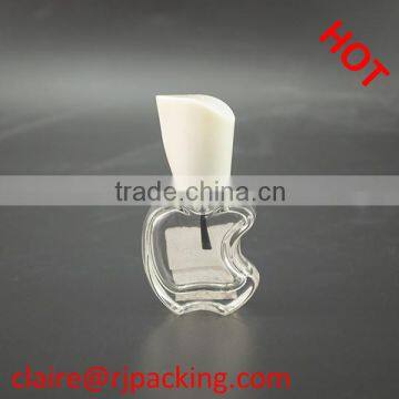 Apple Shape Nail Polish Bottle Flint Glass Bottle