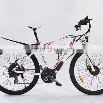 28 inch sport strong fast mountain electric bicycle e-bike made in China (Model MTB600X)