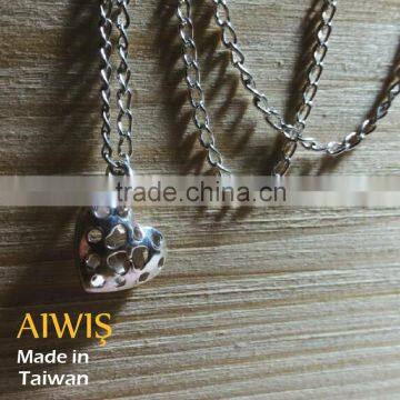 New Creative Design Dotted Heart Silver Necklice Jewelry photo-5