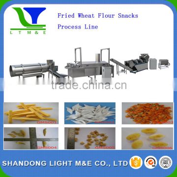 Fried Wheat Flour Snacks Processing Line/Mking Machine