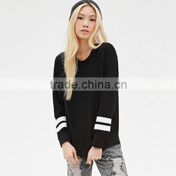 Fashion crewneck sweatshirt for women