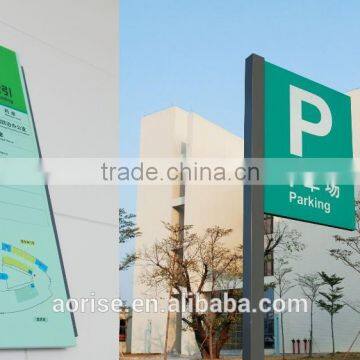 Outdoor Advertising Acrylic Billboard signs, Advertisement pylon billboard