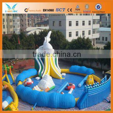 Top hot selling inflatable floating water park