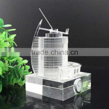 Custom crystal building model home decoration & gifts