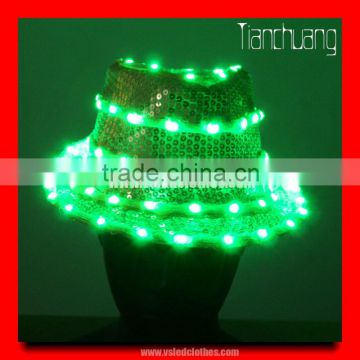 led light hat/infrared led hat/hard hat with led light