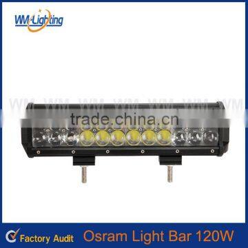 2015 new arrival double row led bar 120W offroad light bar 12v waterproof led light bar offroad