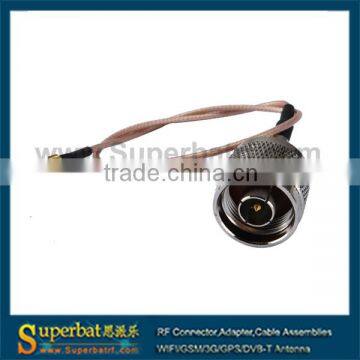 Good supplier for N male to MCX male pigtail coaxial cable rg178