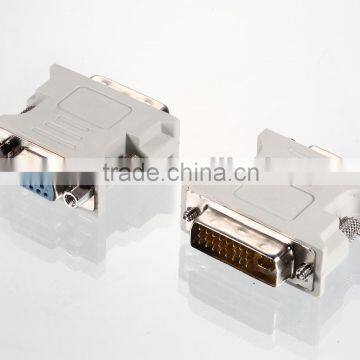 dvi to vga adapter 24+5 male to vga female adapter