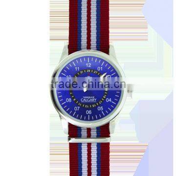 Calgary Watches San Marine 1950s, White, Blue and Red photo-4