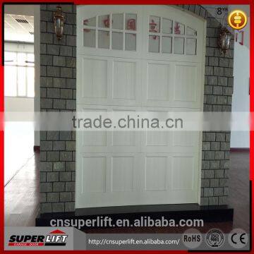 Aluminum and Wood Frame Sectinal garage door